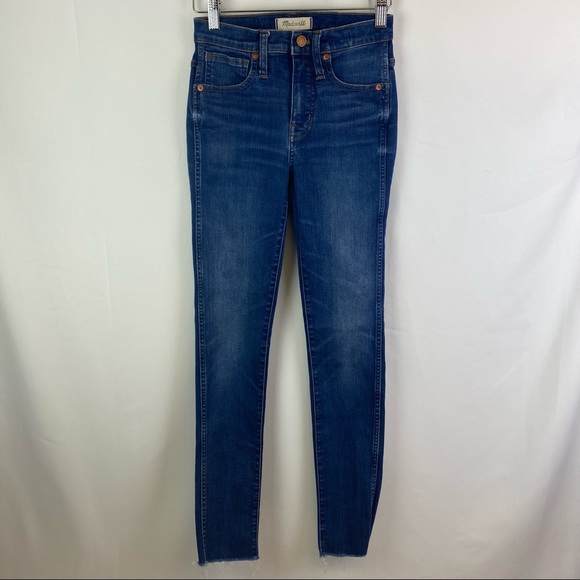 Madewell 9" Mid-Rise Skinny Jeans in Paloma Wash - Picture 2 of 12